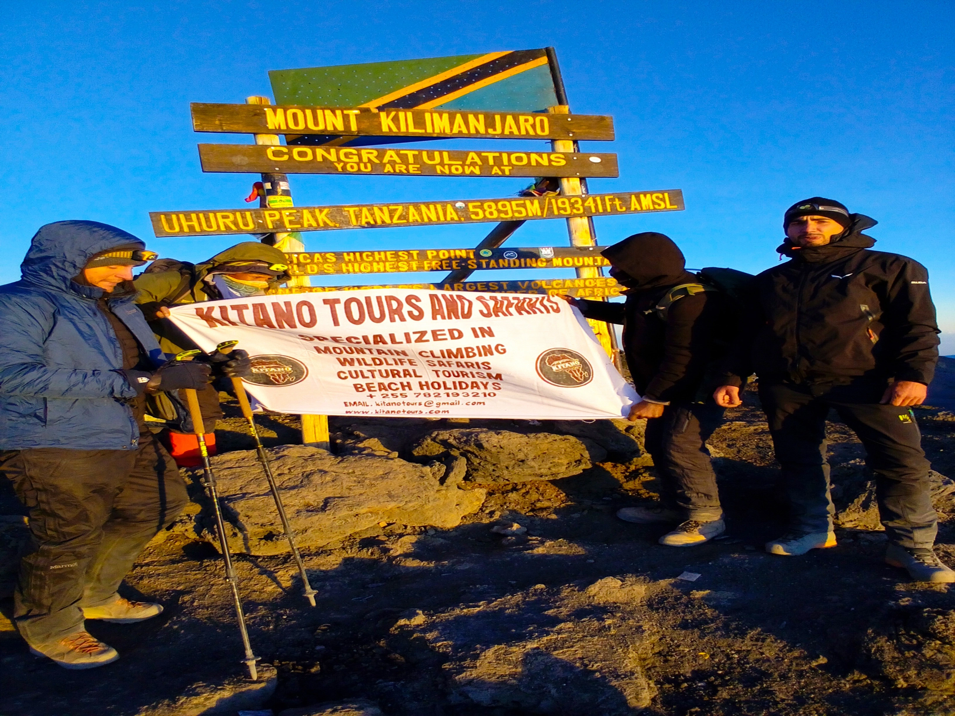 five days marangu route climbing