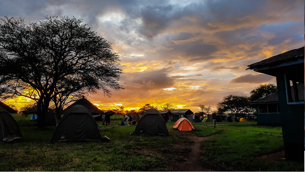 6 day tanzania camping safari