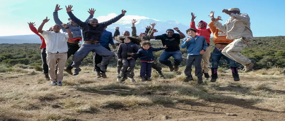 climbing and trek kilimanjaro january