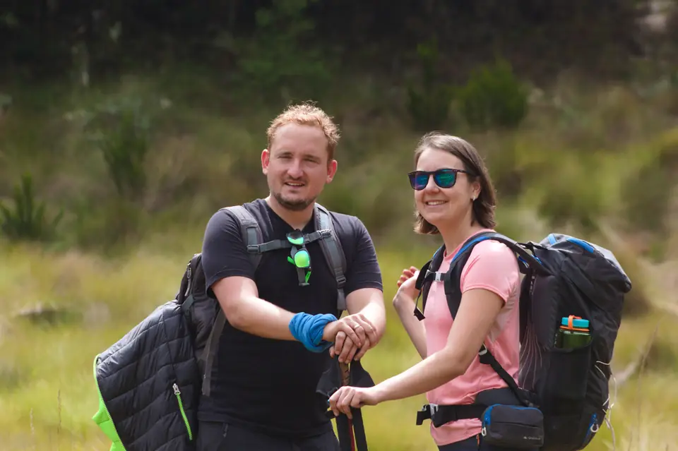 Rental mountain gear