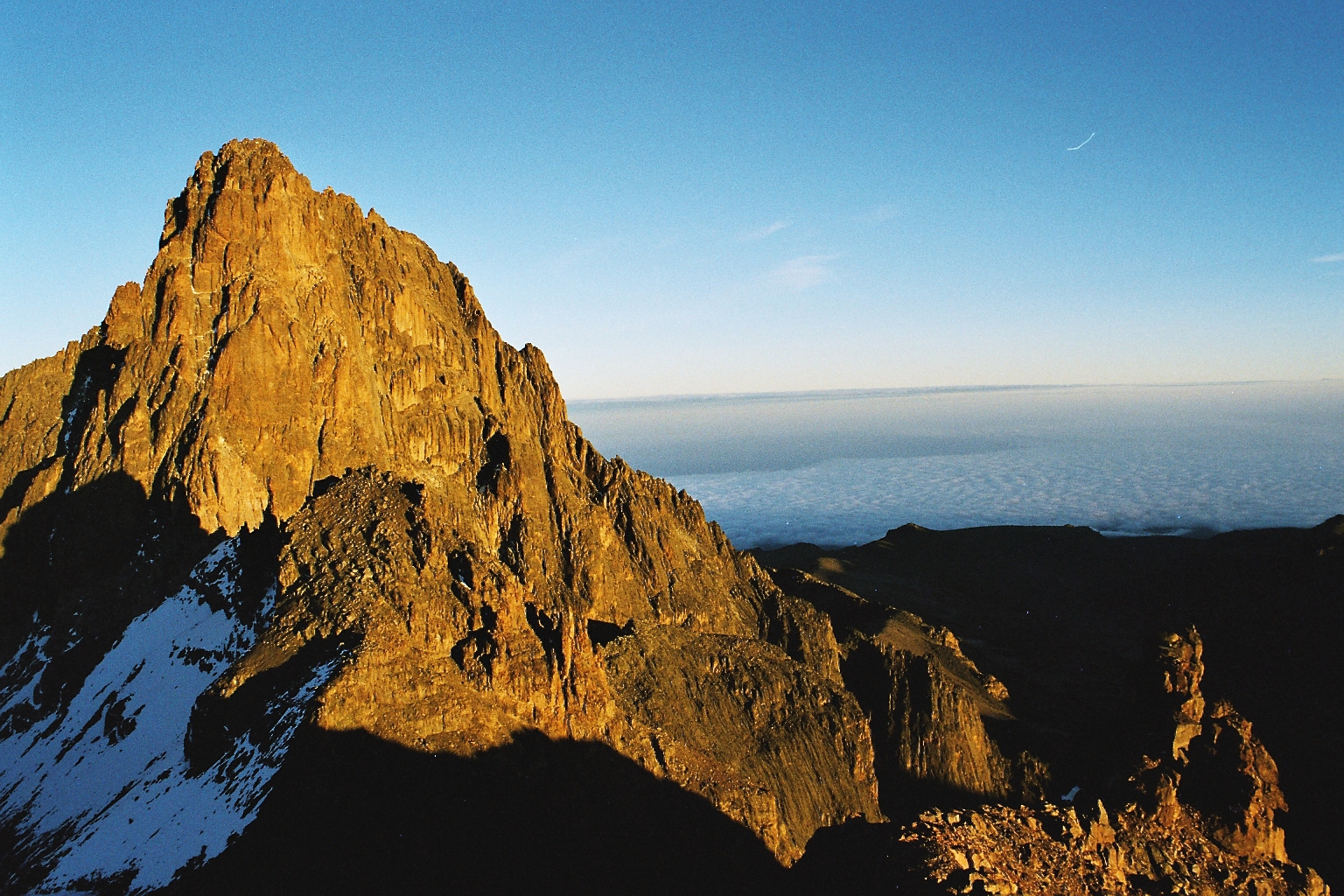 kenya climbing mount