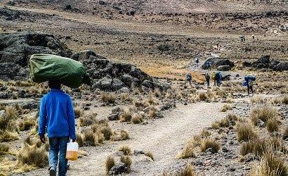 lemosho climb and hiking route