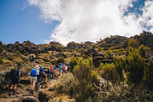 christmas summit marangu route in six day